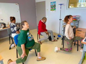 Les ateliers d'éducation thérapeutique de l'Atir sont l'occasion d'amener les insuffisants rénaux chroniques à comprendre leur maladie et à améliorer leur qualité de vie.