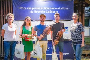 L'office des postes et télécommunications de Nouvelle-Calédonie, sponsor du raid OPT Trophy, a récompensé l'équipe de l'Atir arrivée deuxième en septembre 2022. 