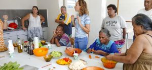 Atelier de cuisine diététique avec Charlène Guignet, diététicienne-nutritionniste de l'Atir.