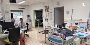 Le Dr Thibaut Florin, néphrologue de l'Atir, apporte ses soins aux patients de Wallis et Futuna mi-mai.