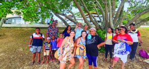 Fin janvier 2025, destination l'Îlot Canard pour les équipes de l'Atir de Nouméa.