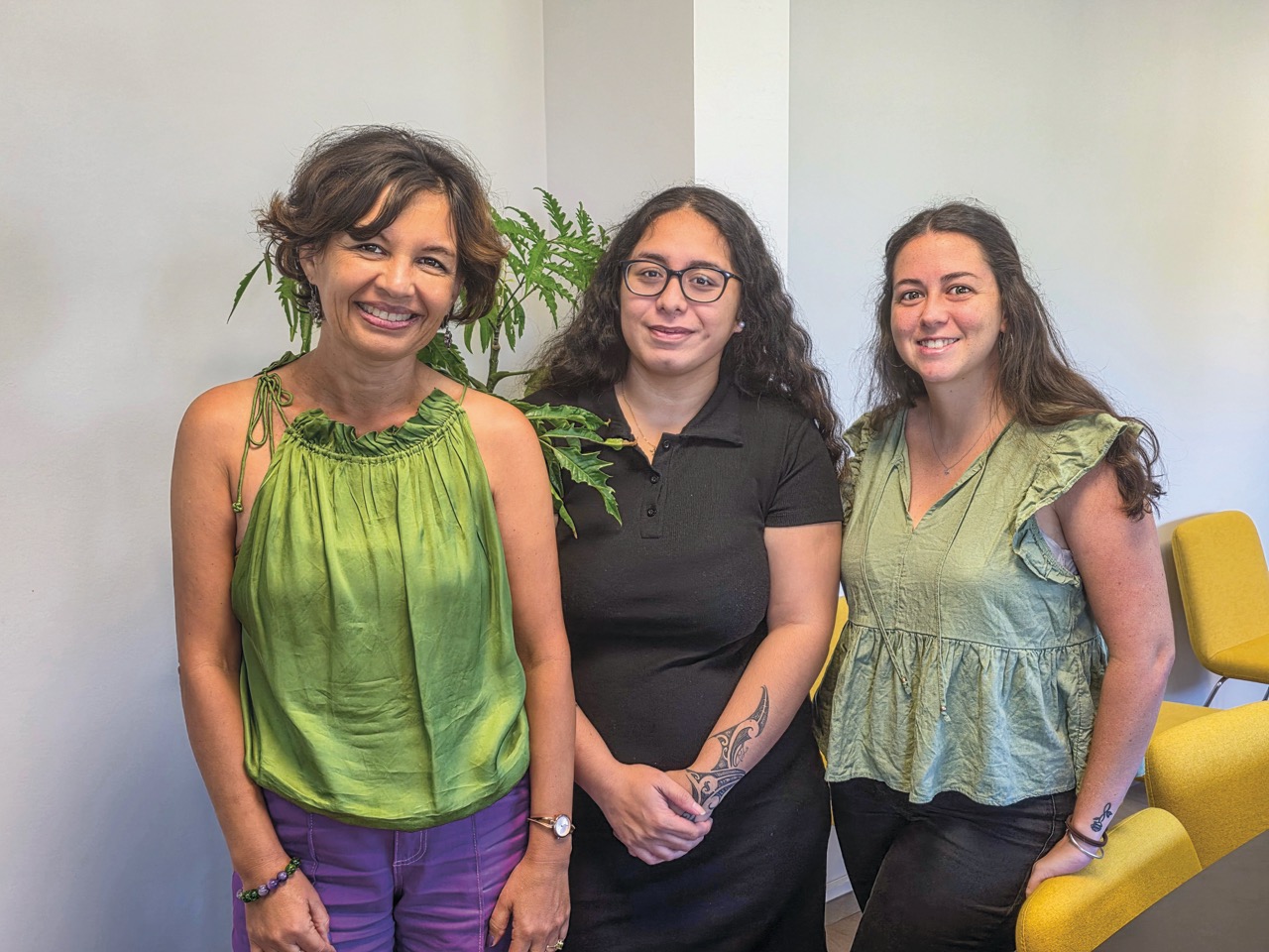 Le service des ressources humaines de l'Atir autour de la directrice Karine Denis