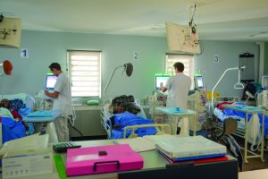 Personnel médical de l'Atir.