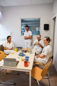 Membres du personnel médical de l’Atir, Nouvelle-Calédonie.