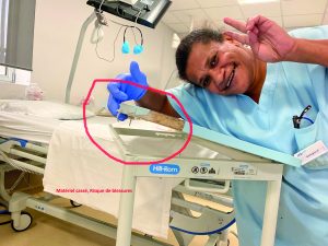 Femme employée à l'Atir en nouvelle calédonie.