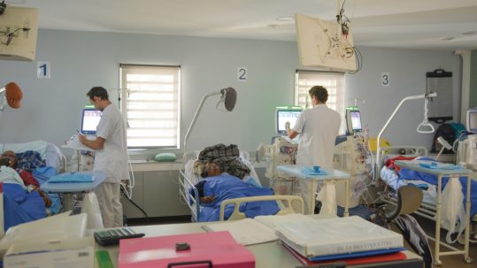 Les unités de dialyse de l'Air dans le nord, ici l'unité d'hémodialyse de proximité de Koumac.