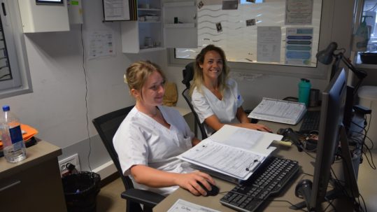 LEs équipes de l'Atir ont retrouvé le sourire dans l'unité de Dumbéa sur Mer rénovée.