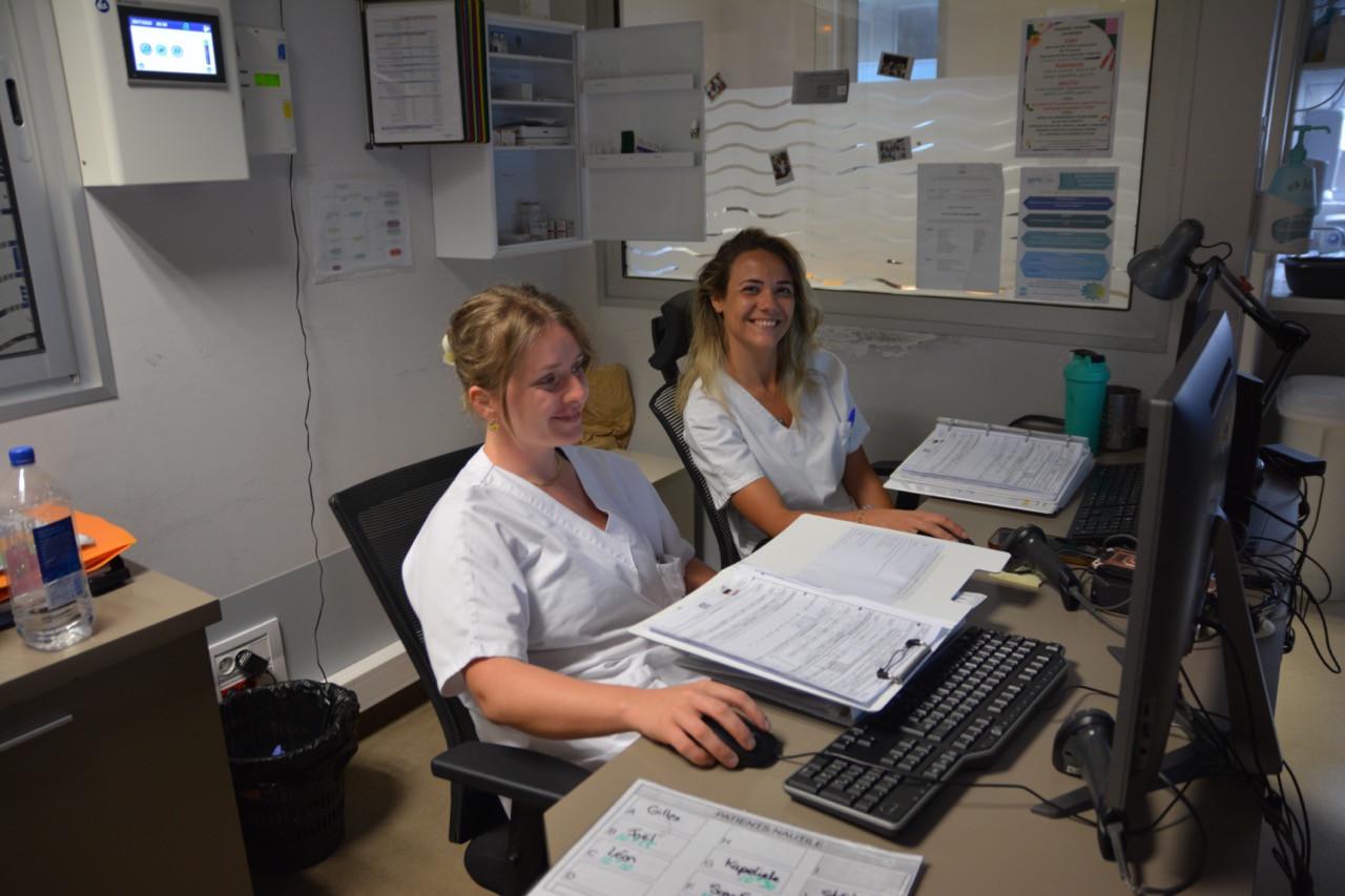 LEs équipes de l'Atir ont retrouvé le sourire dans l'unité de Dumbéa sur Mer rénovée.