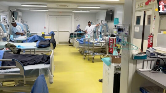 Salle UHP à l'Atir de Lifou en Nouvelle-Calédonie.