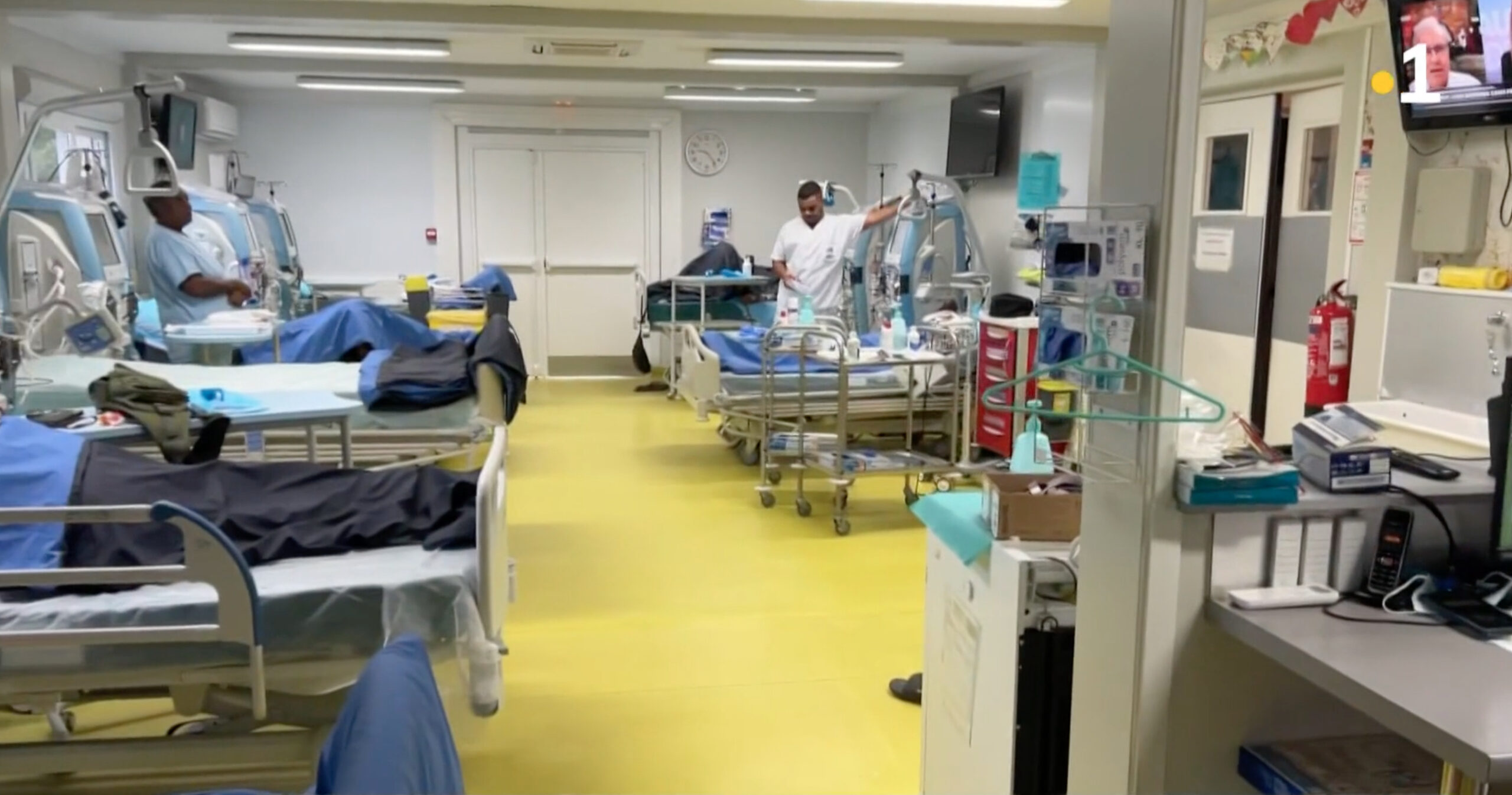 Salle UHP à l'Atir de Lifou en Nouvelle-Calédonie.